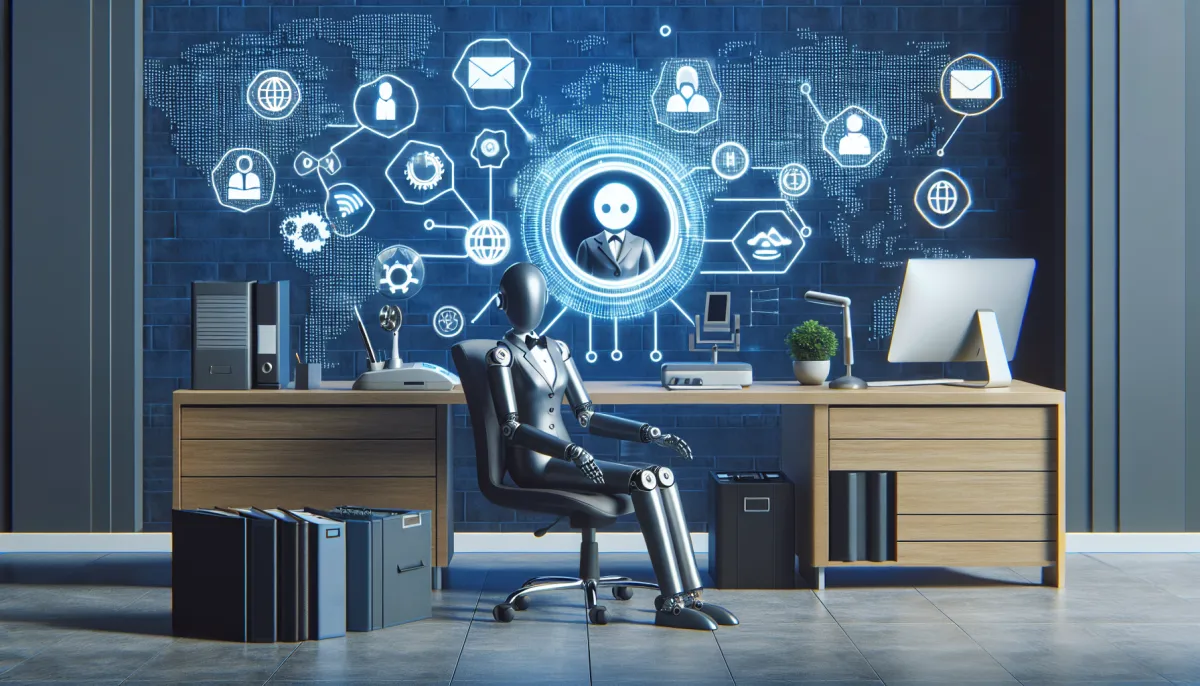 Recepționer AI pentru Afaceri Globale