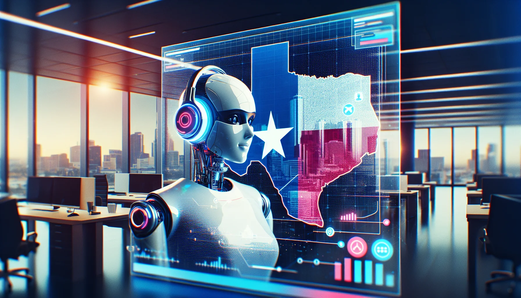 德克萨斯州的AI接待员：通过自动电话处理促进业务增长