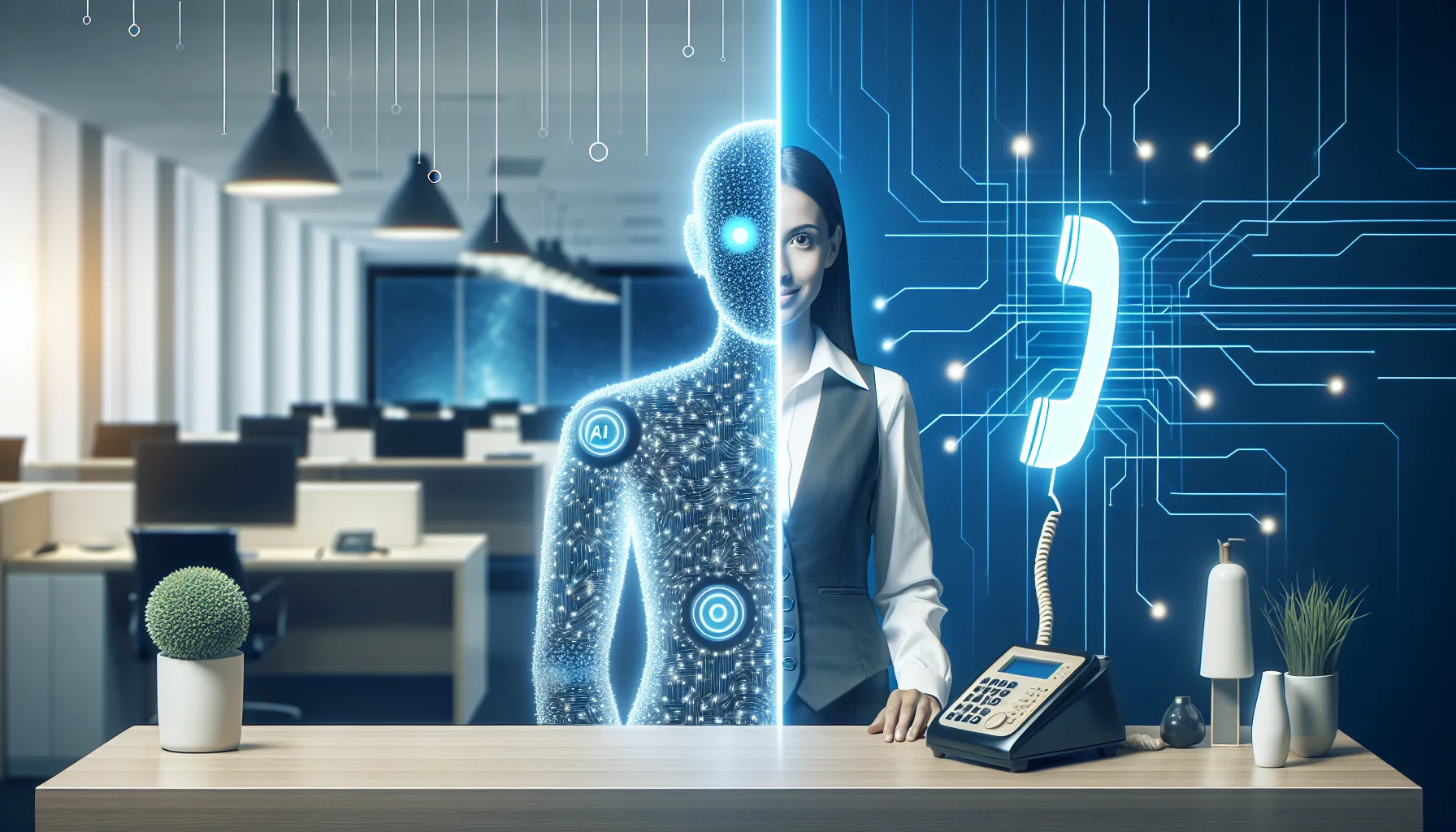 美国的AI接待员与人类接待员：哪个更适合您的业务？