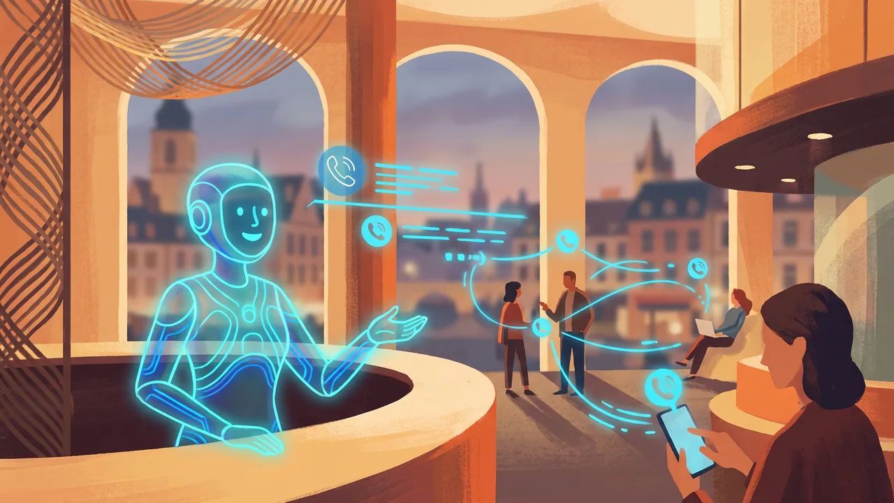Cum îți poate transforma afacerea un recepționer virtual AI