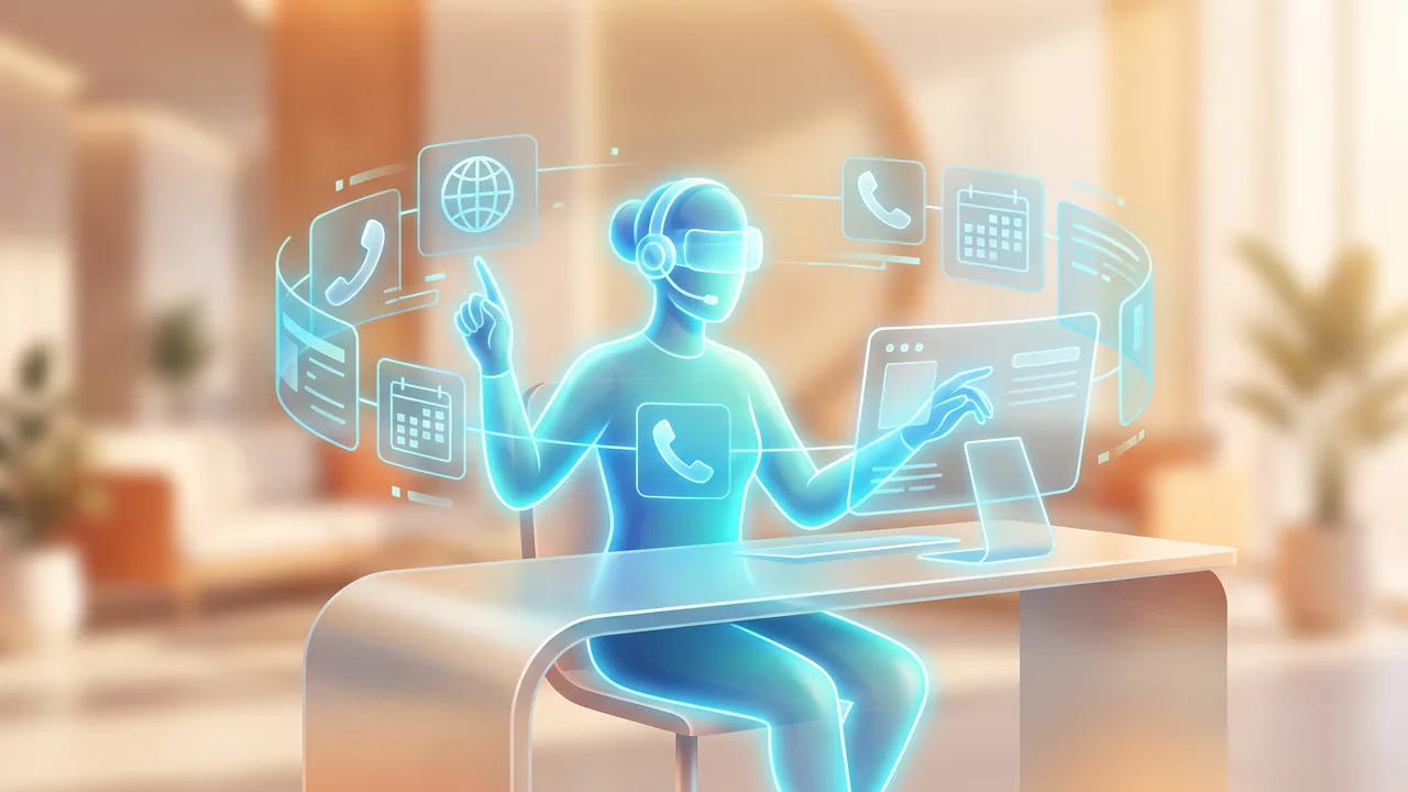 Cum poate un receptioner virtual să optimizeze gestionarea apelurilor telefonice