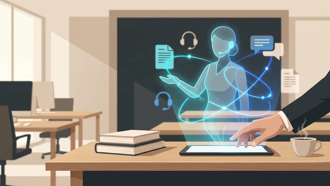 Integrando Serviços de Recepcionista Virtual ao Seu Fluxo de Trabalho