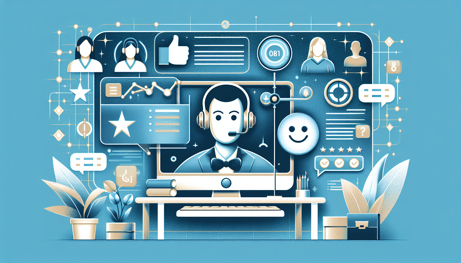 Measuring Success of AI Receptionists in Customer Satisfaction