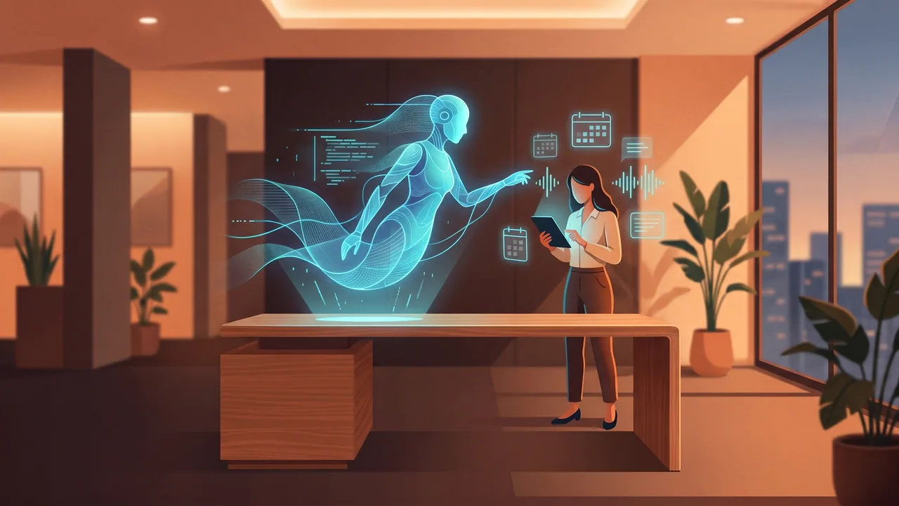 Cum te ajută recepționerul virtual AI să îți gestionezi timpul mai eficient