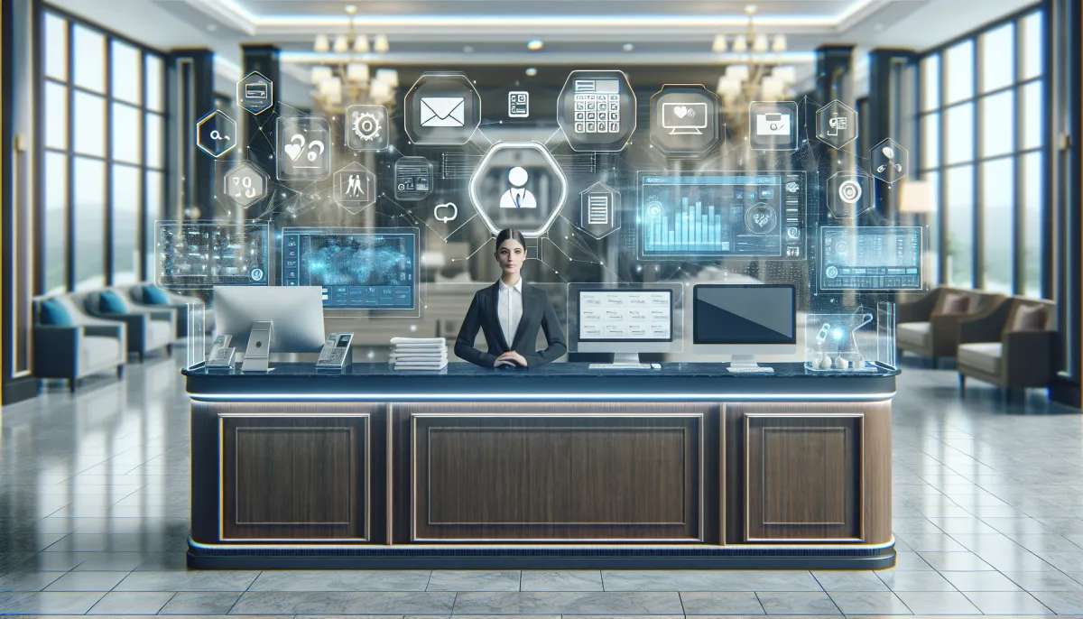 Recepționer Virtual pentru Hoteluri, Integrat cu PMS și Sisteme de Rezervare